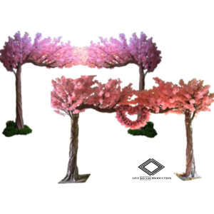 Location d’arche artificielle cerisier rose