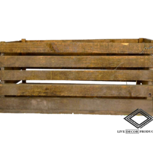 Location de caisse en bois vintage