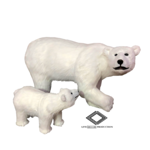 Location d’ours polaire animé robotisé