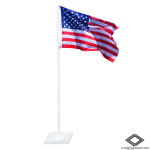 Location de drapeau des États-Unis