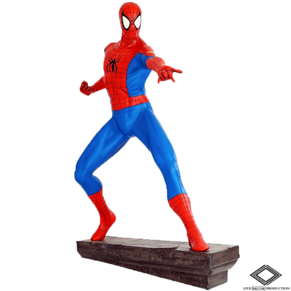 Location de Spiderman en fibre de verre