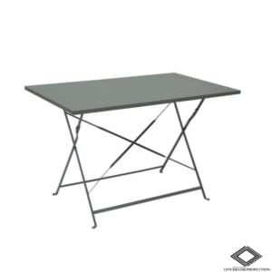 Location de table pliante en aluminium