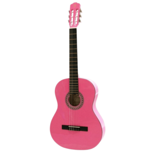 Guitare rose