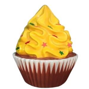 Cupcake jaune