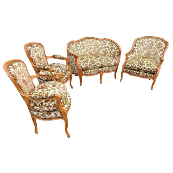 location canapé fleuris