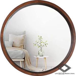 Miroir en bois