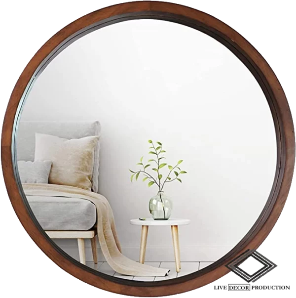 location miroir en bois