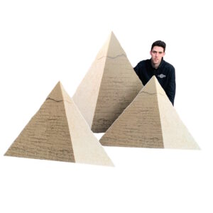 Décor pyramide égyptienne 2D