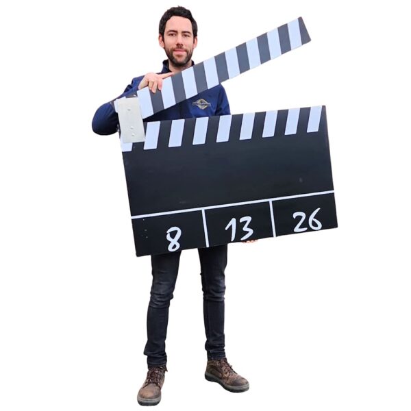 location clap de cinéma géant