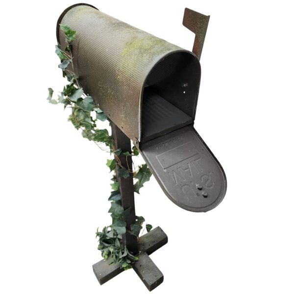 location boite aux lettres sur pied vintage us mail