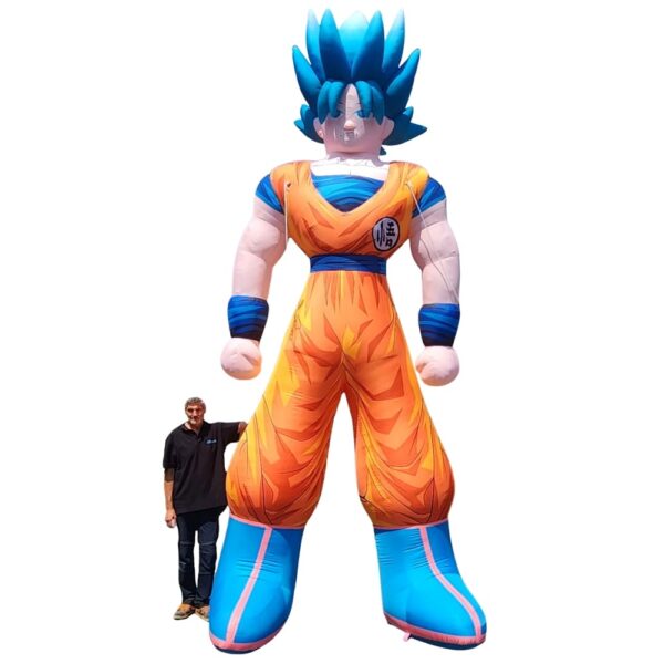 location son goku gonflable