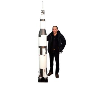 Fusée rocket en résine