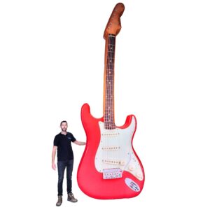 Guitare électrique gonflable géante