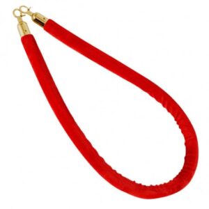 Cordon rouge pour poteau