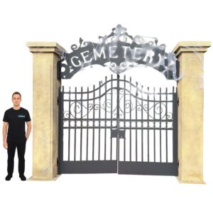 Portail de cimetière